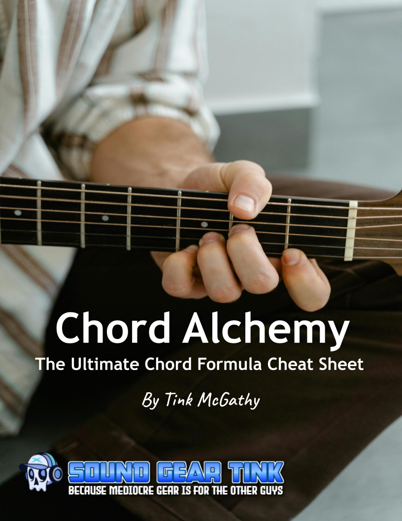 Cover Image of e-book "Chord Alchemy" by Sound Gear Tink